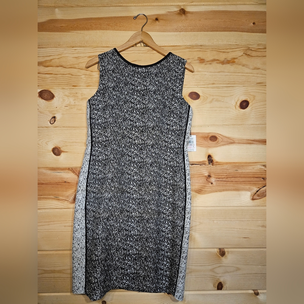 Calvin Klein Textured Midi Sleeveless Dress Size 12